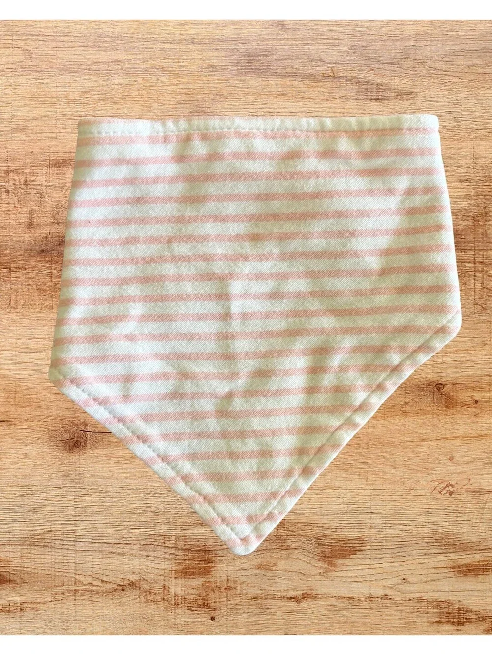Baby Girl Bandana Bib Set of 3 Hearts Stripes Floral Drool Feeding Bibs